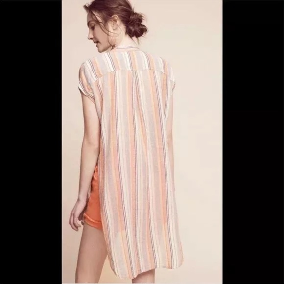 Anthropologie Holding Horses 100% Cotton Merida Tunic Size Small - Picture 8 of 10